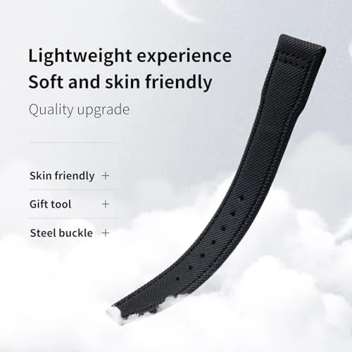 IW3777 scar utilitarian get Wristband Nylon Canvas Leather Watchbands 20mm 21mm 22mm For IWC SPITFIRE MARK 18 Portugieser Portofino TOP GUN Pilot 