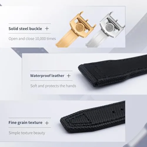 IW3777 scar utilitarian get Wristband Nylon Canvas Leather Watchbands 20mm 21mm 22mm For IWC SPITFIRE MARK 18 Portugieser Portofino TOP GUN Pilot 
