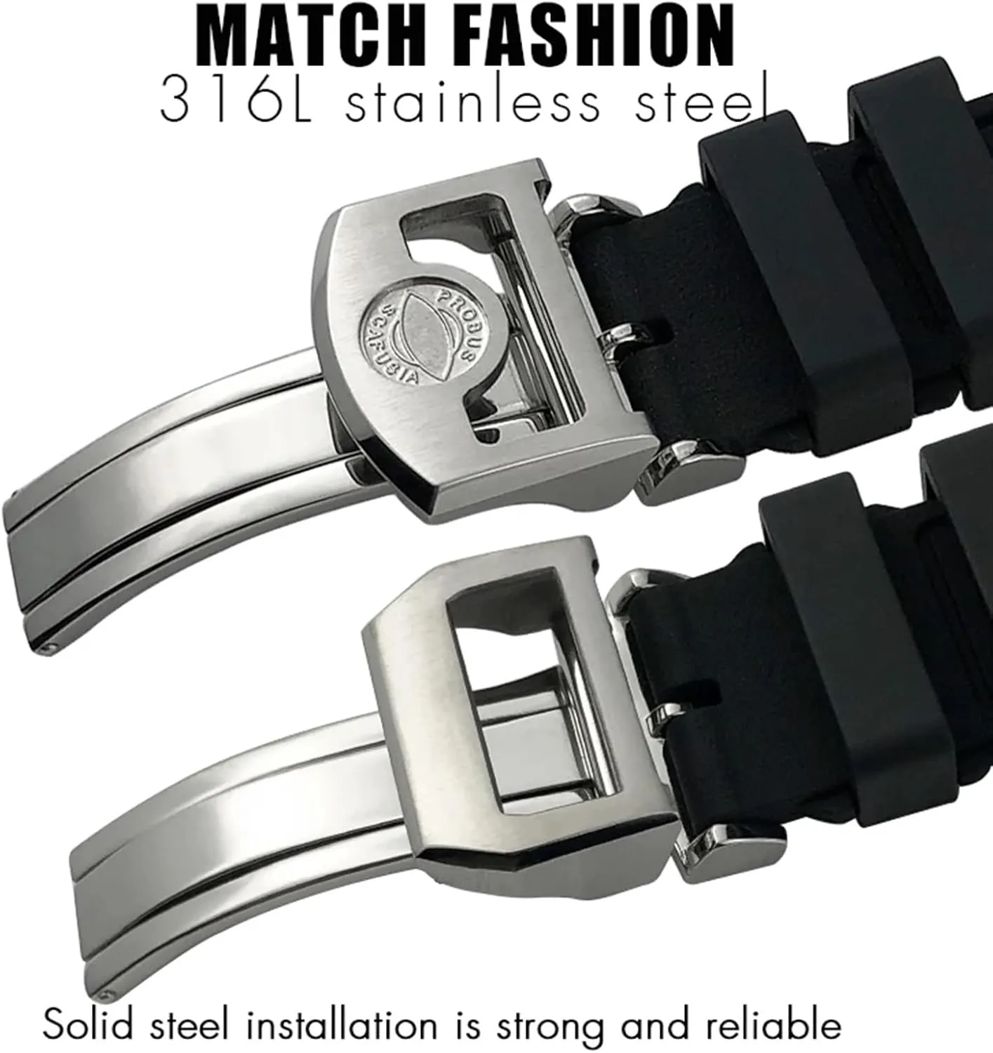 IWC Big Pilot's Watches IW3881 IW3777 Green Yellow Colorful Soft Fluororubber Strap third gentility joint kerosene FKM Natural Rubber Watchband 20mm 21mm 22mm for 
