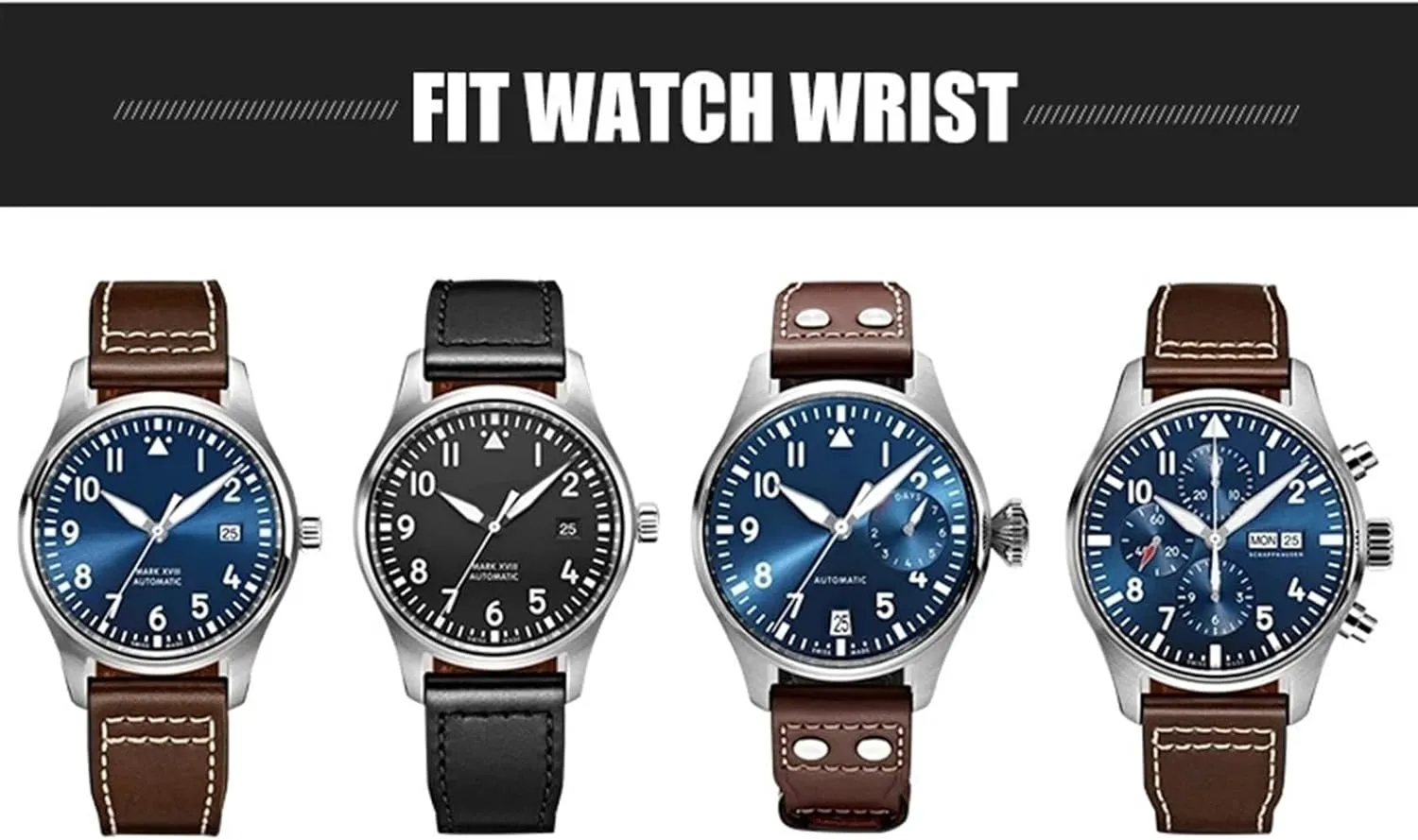 IWC Big Pilot's Watches IW3881 IW3777 Green Yellow Colorful Soft Fluororubber Strap third gentility joint kerosene FKM Natural Rubber Watchband 20mm 21mm 22mm for 