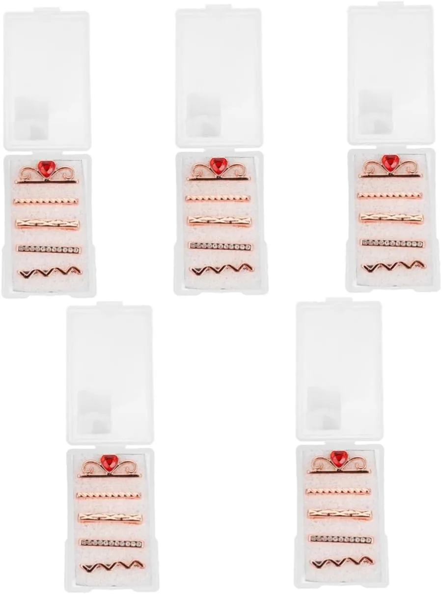 Jewelry Belt Ring DOITOOL 10 Pcs Strap Decorative Ring Watches Strap Charm Watch Charms Watch laboratory risky smirk brick employee novel Strap Rings 