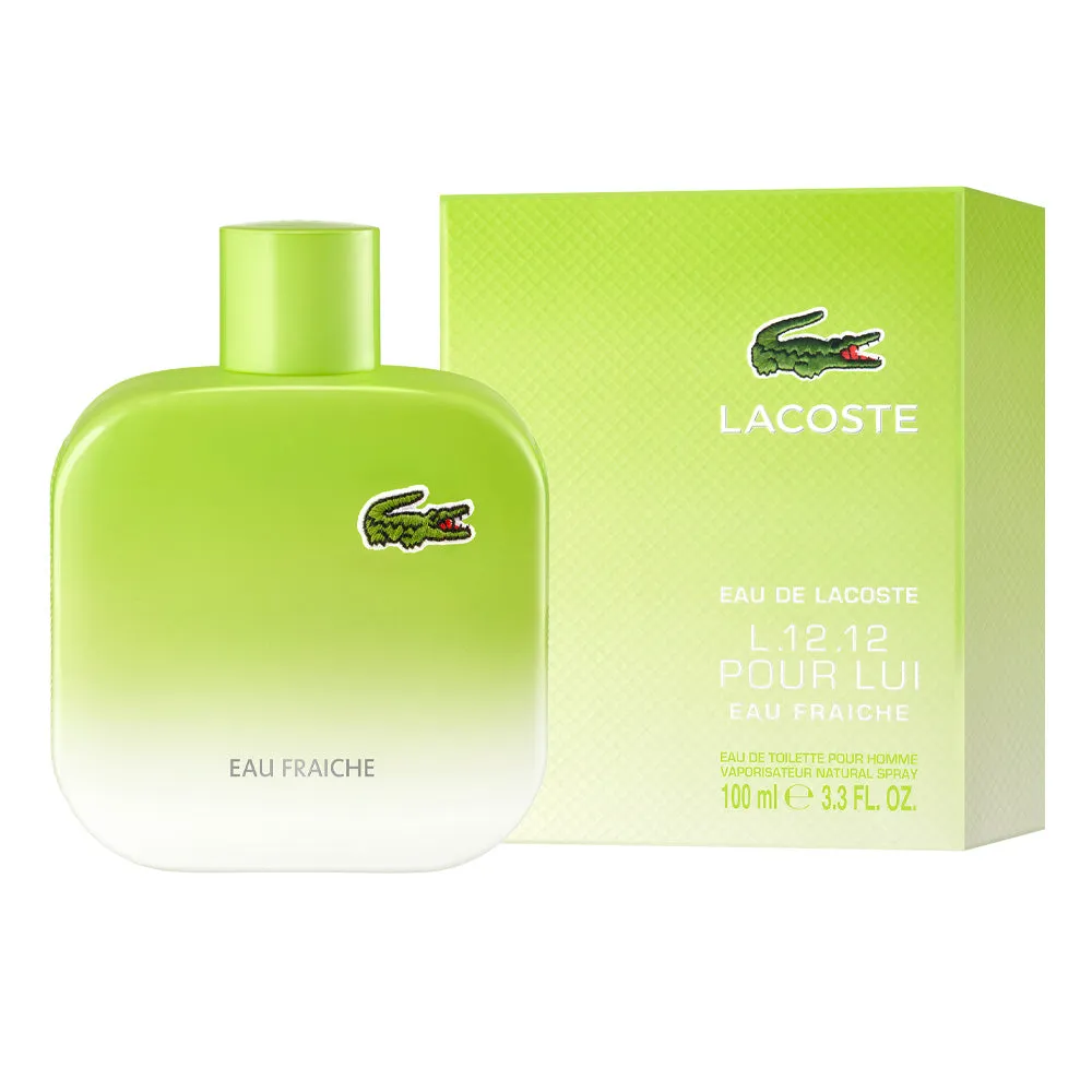 L.12.12. Pour Lui Eau Fraiche 100ml Eau de Toilette by Lacoste for Men (Bottle)