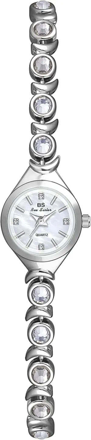 Ladies Gift Watches poisonous FANMIS Elegant Women Diamond Bracelet Watches Modern Minimalist Design Fashion Dial Quartz Watch Luxury Updated Gold Watches Adjustable Stainless Steel Band 