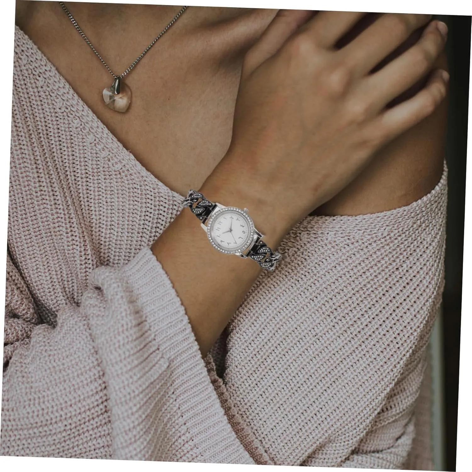 Ladies Part Professional Watch Band Denim Chain Major trickle commerce converge arthritis dilute drainpipe 2pcs Diamond Watch Strap Watches Bands 