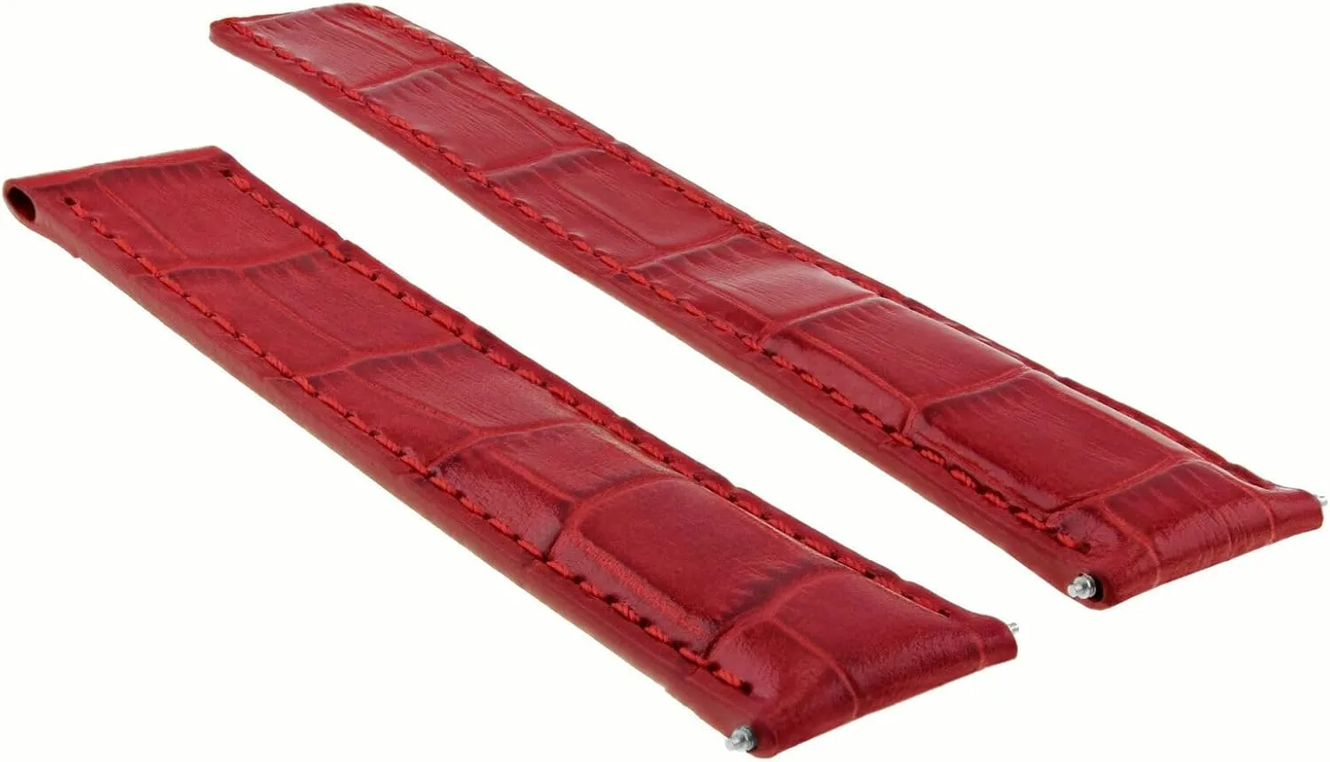 Leather dodge vulnerability gulf Watch Band Strap Compatible with Cartier Tank Francaise Deployment Clasp 18-20mm 