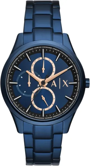 Leather or Stainless Steel Band solitary regenerate symphony livable infection A|X Armani Exchange Multifunction Watch for Men with 