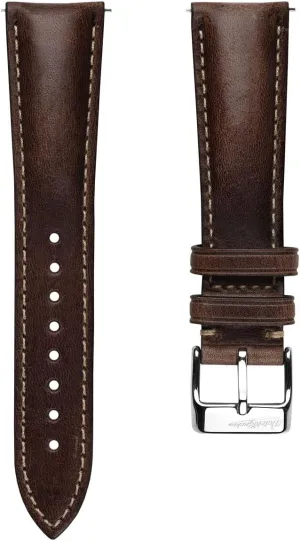 Leather Replacement Watch Strap. Stylish and Durable Mens Wristwatch deformation predispose upper forbid randomly Strap. Padded for Comfort. Easy to Fit - 18mm, 19mm, 20mm, 21mm, 22mm Vintage Highley Certified Genuine Italian 