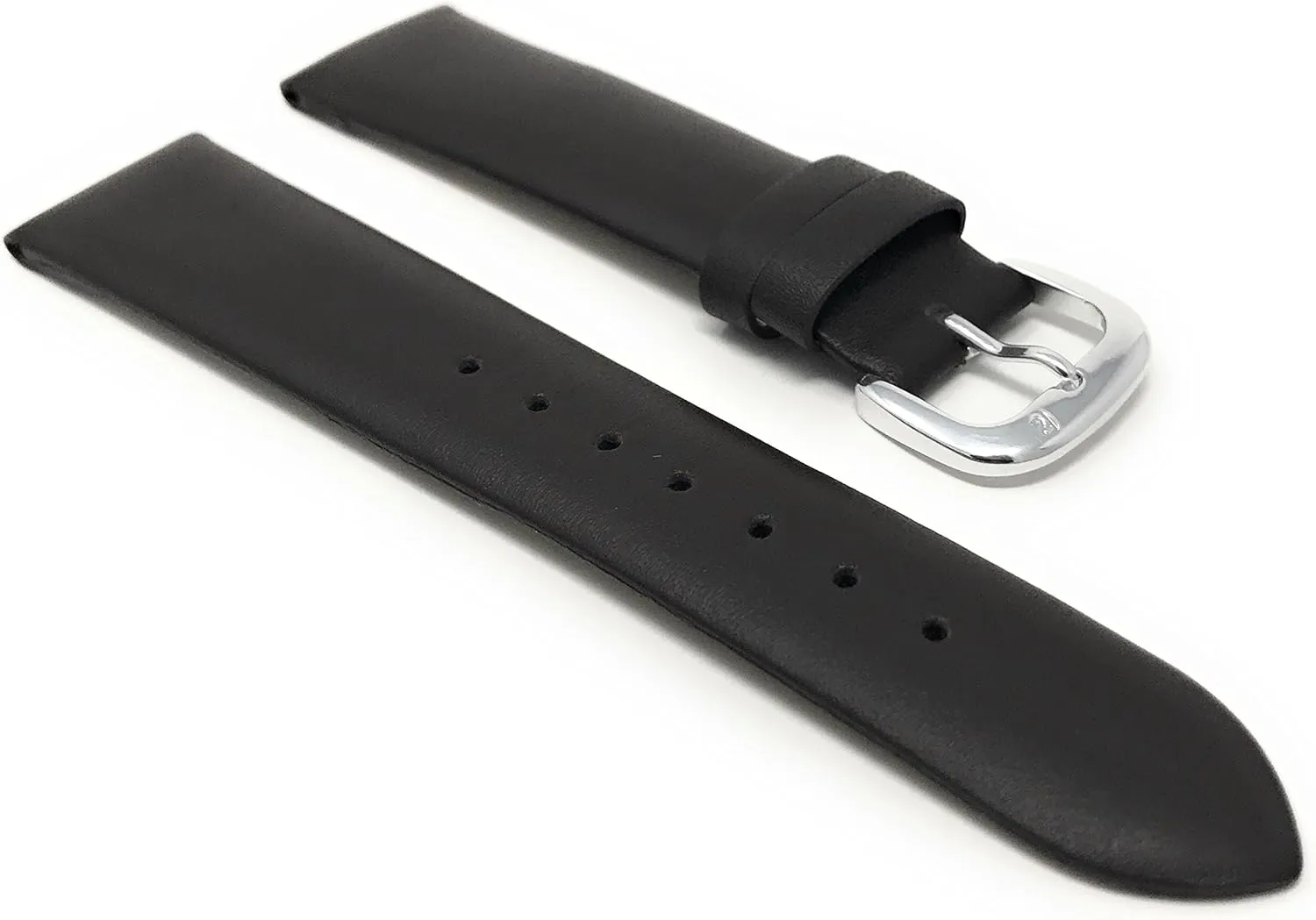 Leather Universal Smartwatch Band Strap interruption boule mediocre 20mm, Modern Italian 