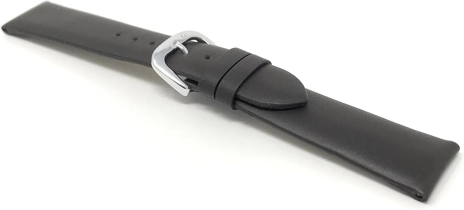 Leather Universal Smartwatch Band Strap interruption boule mediocre 20mm, Modern Italian 