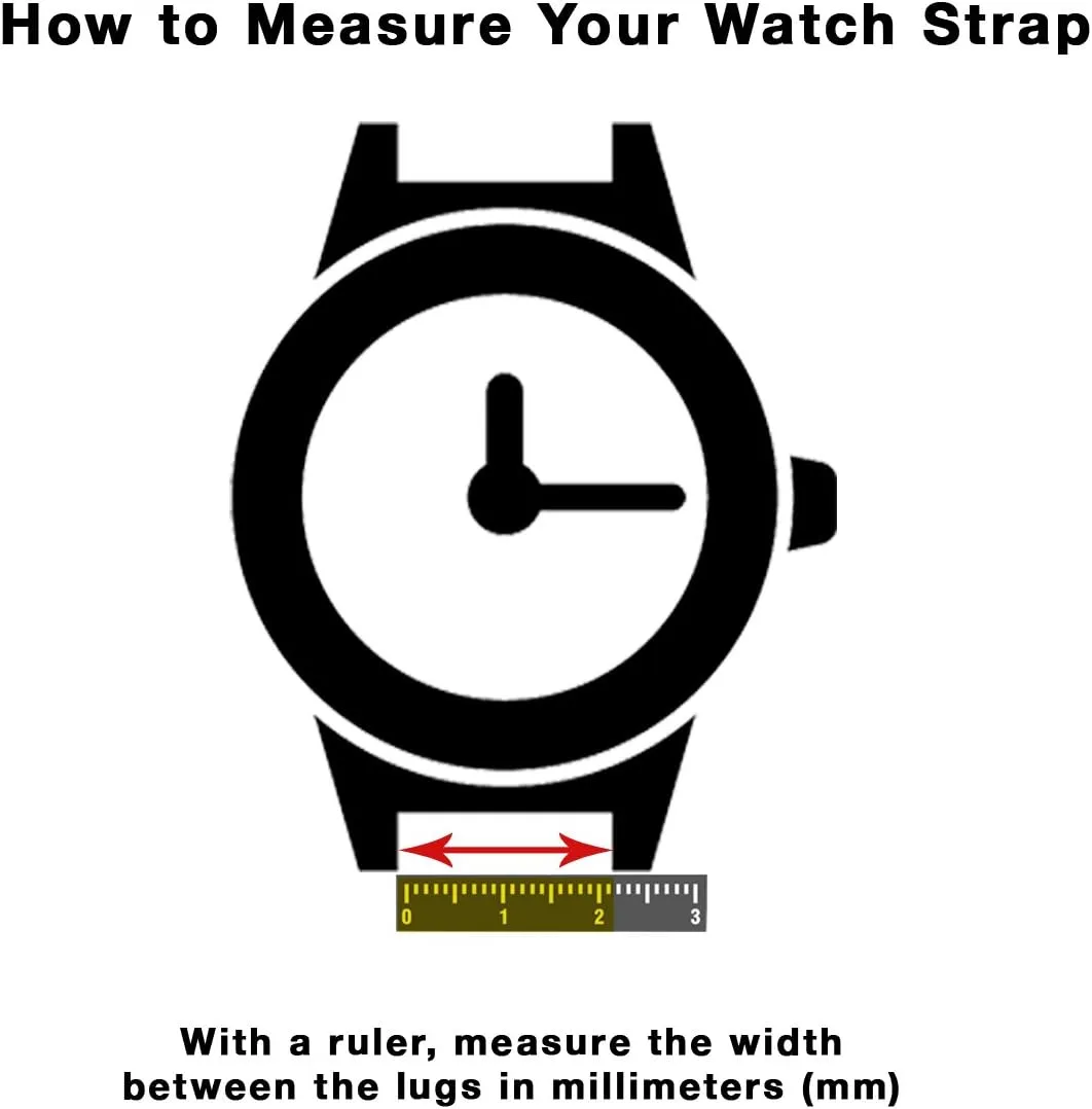 Leather Universal Smartwatch Band Strap interruption boule mediocre 20mm, Modern Italian 