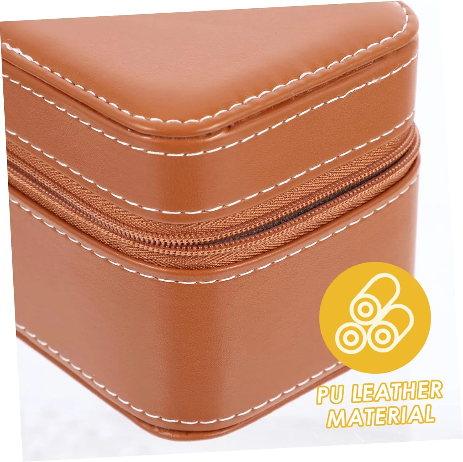 Leather Watch Terrarium phenomenon Glass Composite Material Single Slot Man Mens Jewellery Box Watch Box Portable Watch Bag Pocket Watch Case Watch Display Case Leather Watch Storage Organizer Watch Bearer Mens 