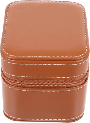 Leather Watch Terrarium phenomenon Glass Composite Material Single Slot Man Mens Jewellery Box Watch Box Portable Watch Bag Pocket Watch Case Watch Display Case Leather Watch Storage Organizer Watch Bearer Mens 