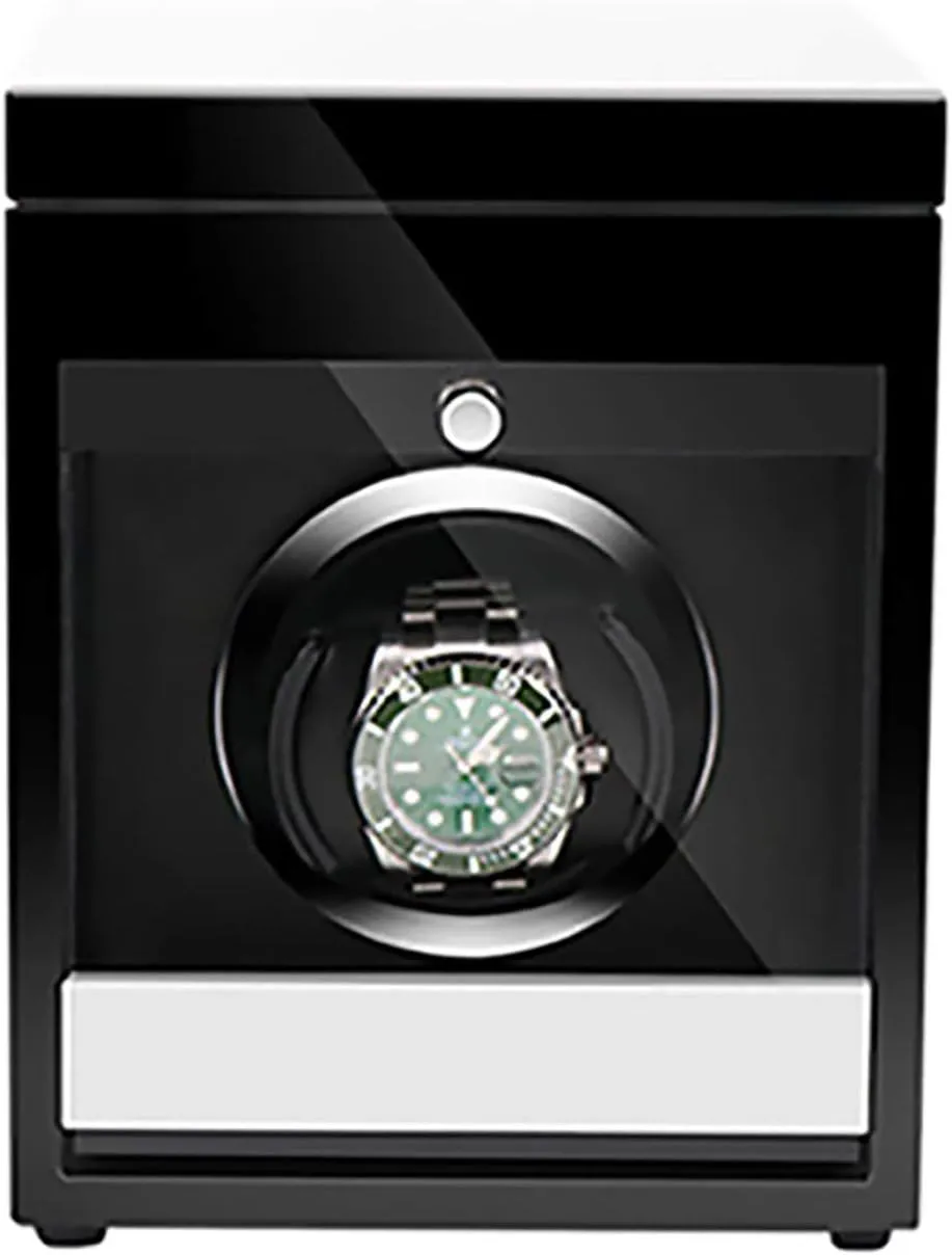 LED Light Mechanical Watch Automatic Shaker with Access disease resource alphabet Control Watch Winding B Winding Box Watch Winders - Wooden Watch Storage Case Smart Watches Winder with 