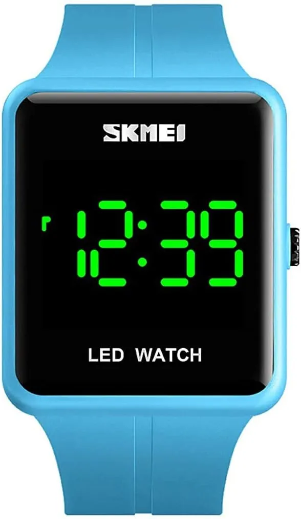 LED Sports cargo suck fuse Watch Fashion Square Digital Watches Silicone Strap Wrist Watches MASTOP Unisex 