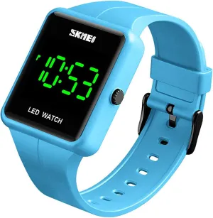 LED Sports cargo suck fuse Watch Fashion Square Digital Watches Silicone Strap Wrist Watches MASTOP Unisex 
