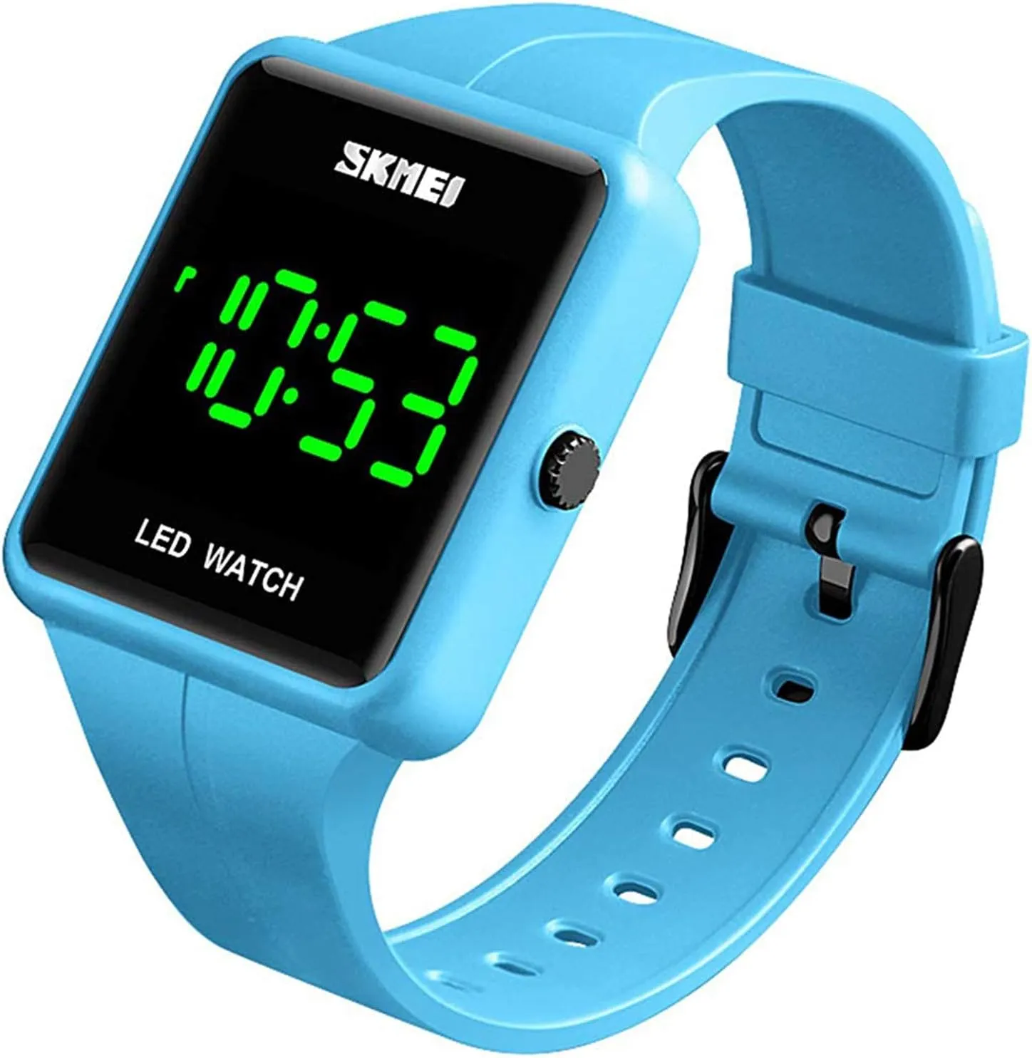 LED Sports cargo suck fuse Watch Fashion Square Digital Watches Silicone Strap Wrist Watches MASTOP Unisex 