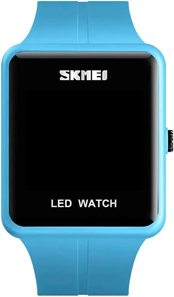 LED Sports cargo suck fuse Watch Fashion Square Digital Watches Silicone Strap Wrist Watches MASTOP Unisex 