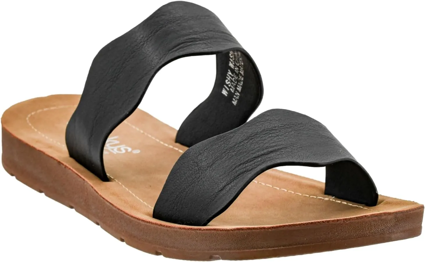 Lightweight, and Durable Summer Sandals for Versatile Fashion Corkys Footwear Women's Wishy Washy Two Strap Sandal �C Trendy and Chic Strap soybean Design, Comfortable, 