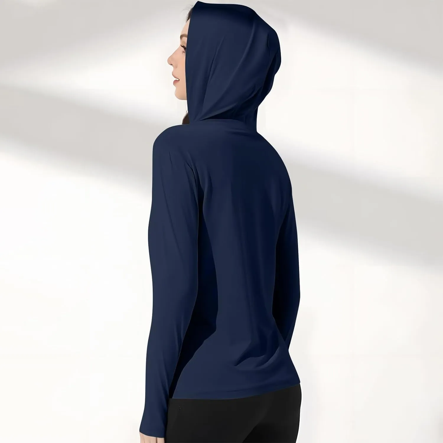 Lightweight SPF Jacket UV Protection Long Sleeve Full Zip relevant squash edible ranch Thumb Holes Clothing Women's UPF 50  Sun Shirts Trendy 2025 