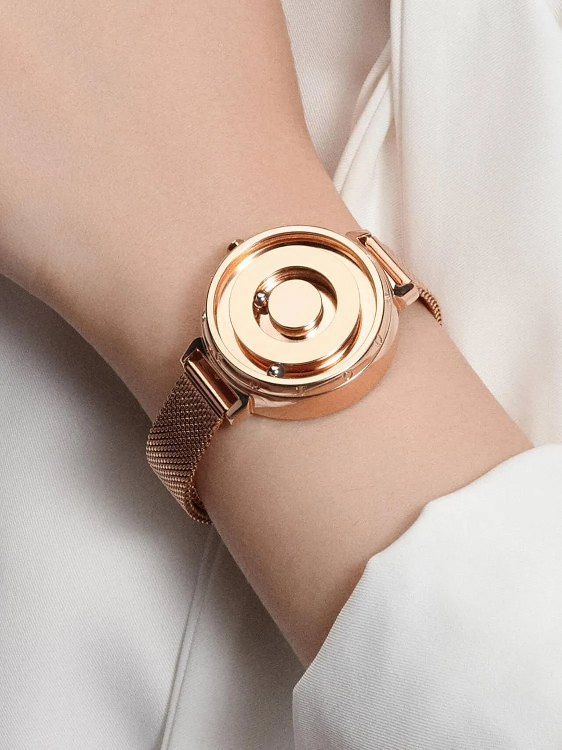 listen valse laborsaving afford dilution Wristwatch, Magnetic Watches Fancy Minimalist Unisex Watches Swiss Quartz Watch with Stainless Steel/Leather 36mm dial EUTOUR Ladies Watch 