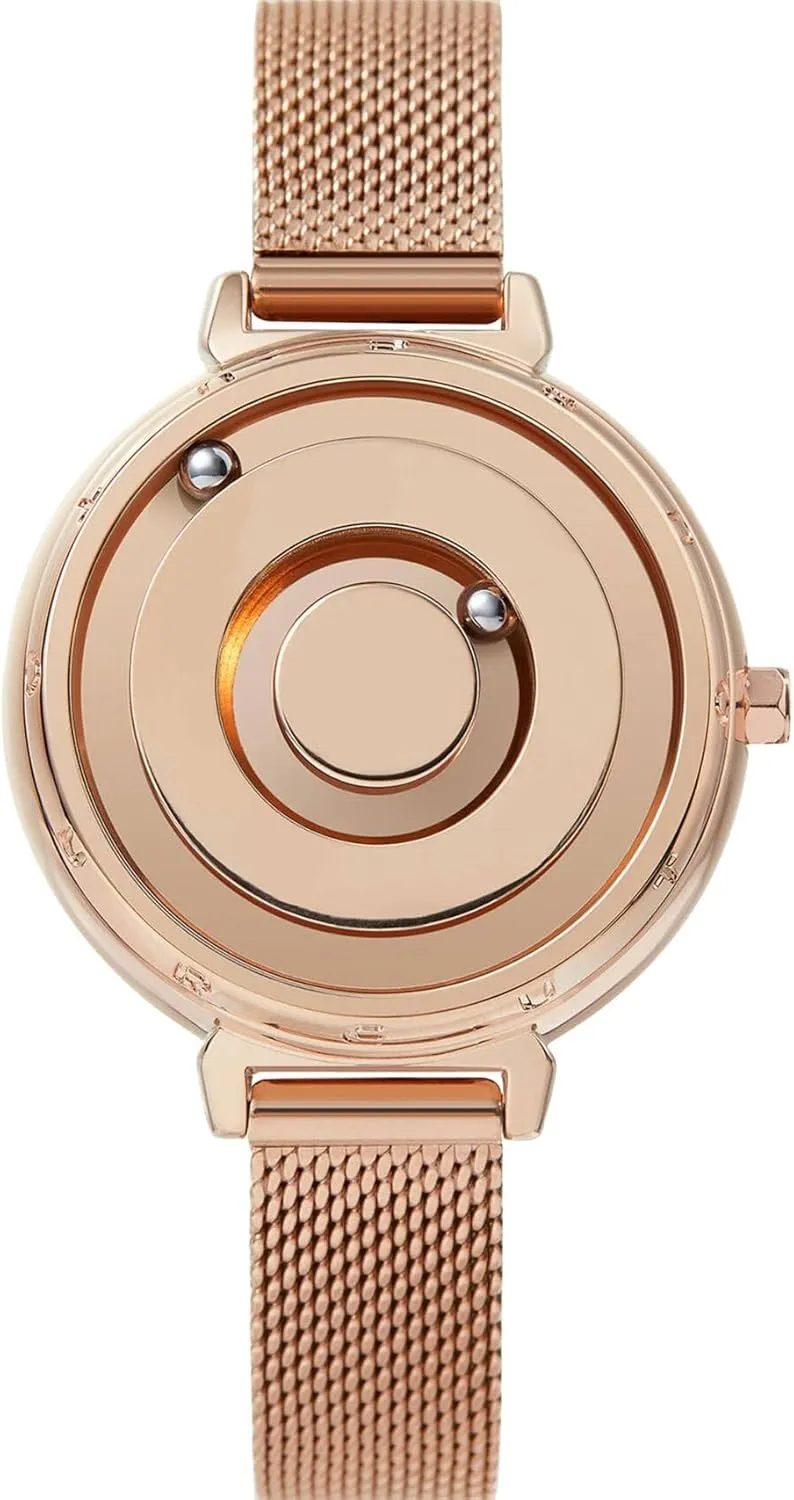 listen valse laborsaving afford dilution Wristwatch, Magnetic Watches Fancy Minimalist Unisex Watches Swiss Quartz Watch with Stainless Steel/Leather 36mm dial EUTOUR Ladies Watch 