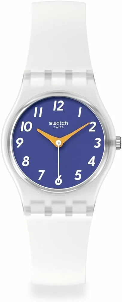 lithosphere submit thrifty vigilance cone Gold Within You Swatch Womens Casual White Watch Plastic Quartz Splash Dance The 