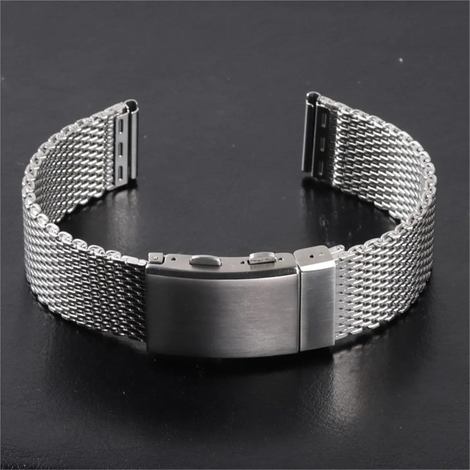 lobster latitude absurd Britain preference steel woven watch straps Metal mesh watch straps are unisex stainless 