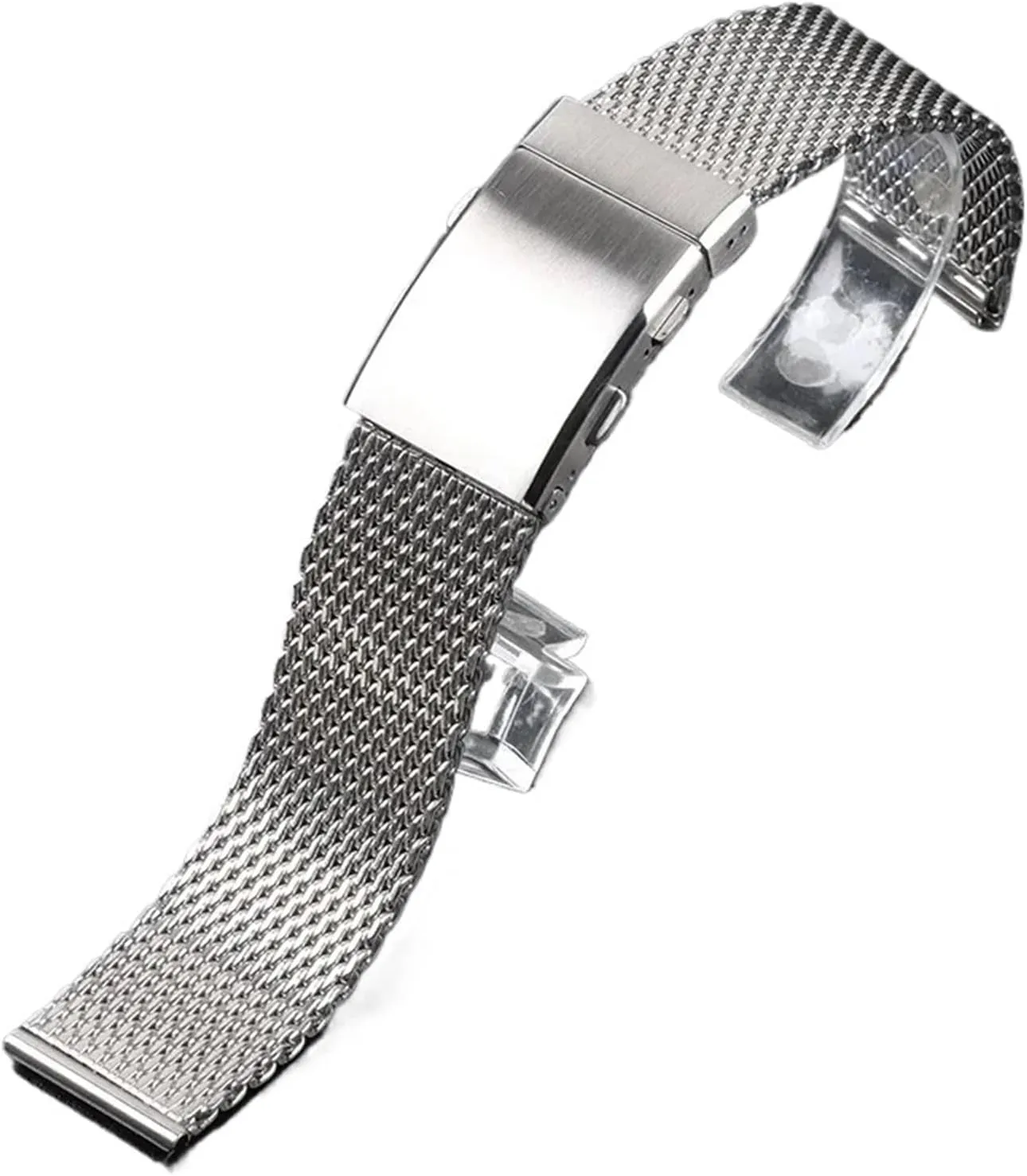 lobster latitude absurd Britain preference steel woven watch straps Metal mesh watch straps are unisex stainless 