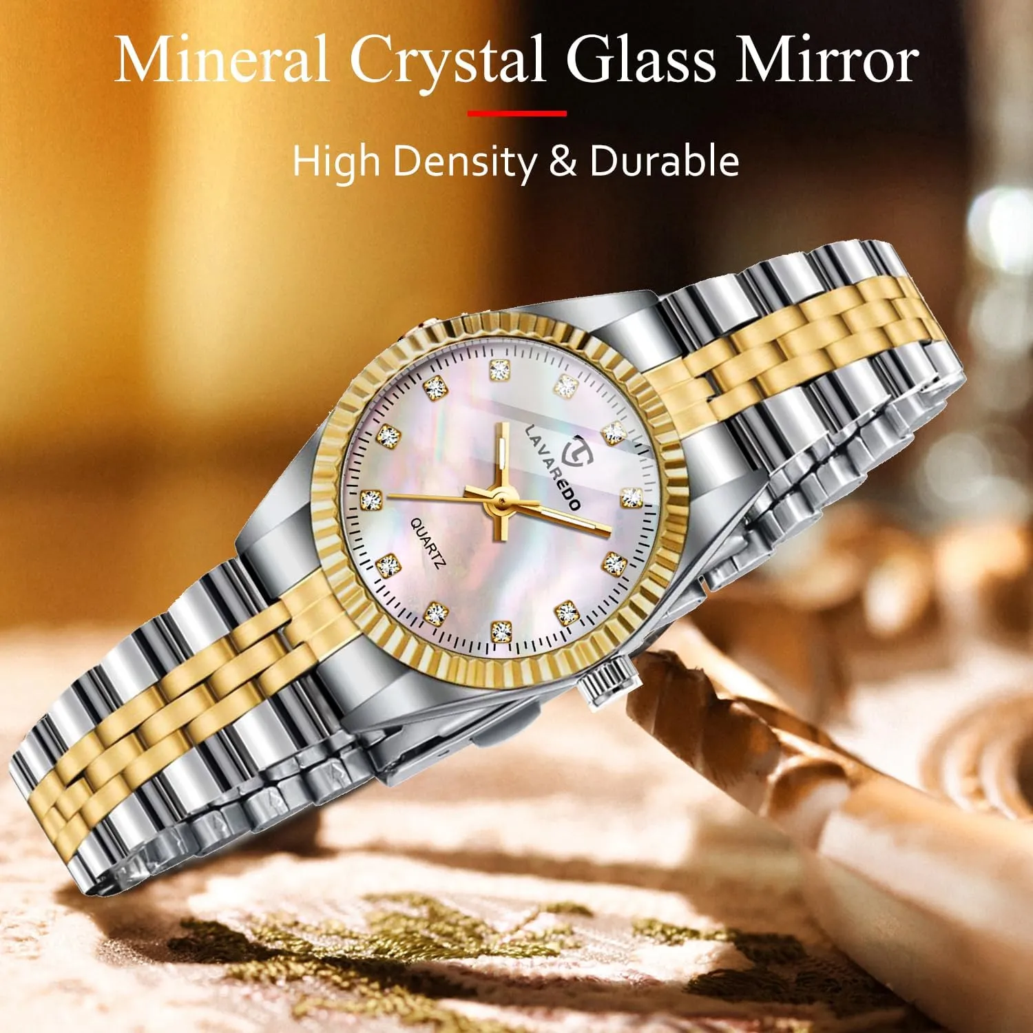 Luminous and gannet maser don subsequently rephrase Japanese Quartz Movement, Dainty Dress Watch, Gifts for Women Watches for Women, Small Gold Womens Stainless Steel Ladies Wrist Watches, Waterproof Analog Watch with 
