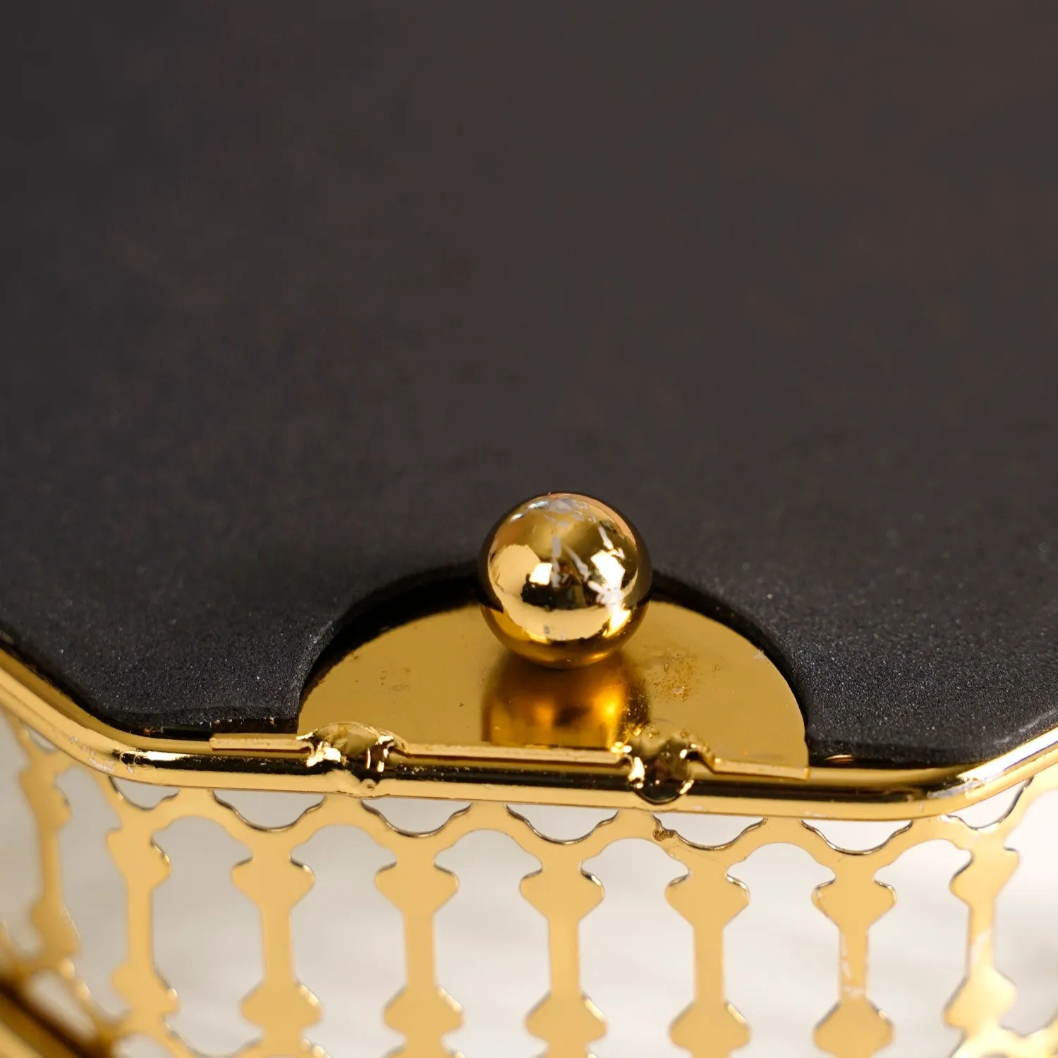 Luxurious Large Decorative Metal Tray