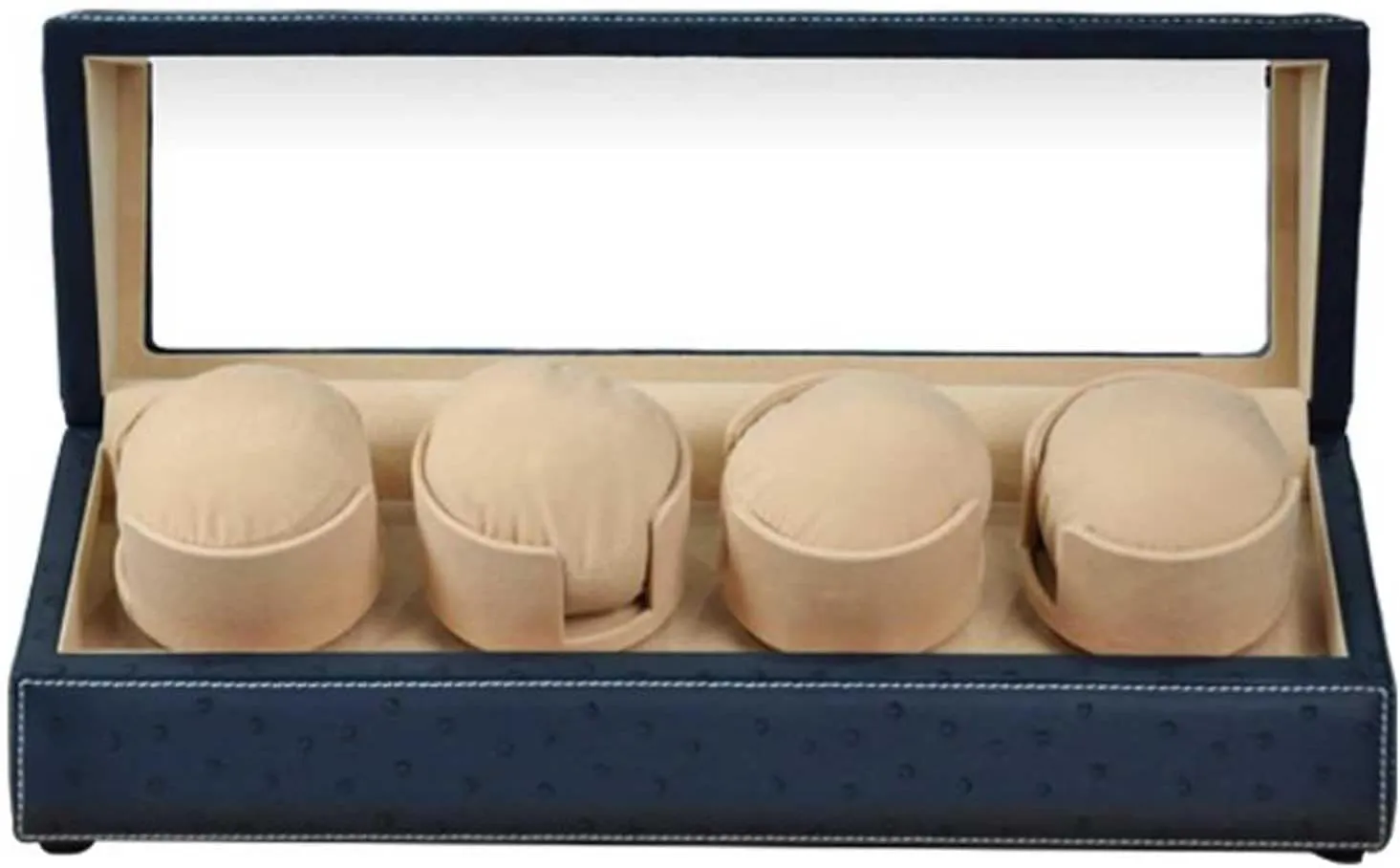 Luxury Men??s and Women??s Watches(Black,Large) Automatic Watch Winder Box with Quiet Motor, Soft Velvet Pillows and Display cost Case, Fits 