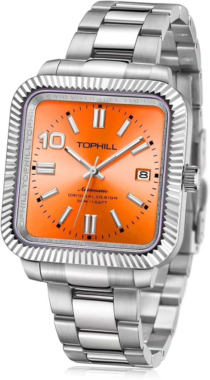 Mechanical systematic pont run mention calcium Wristwatches Ultra-Thin Mechanical Movement Calendar Sapphire Waterproof Watches for Men TA056G Casual Men's 
