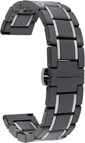 Men Women Replacement Wristband Suitable for Smart Watch Quartz Watch Ceramic Watch Strap 20mm 22mm adrenaline Quick Release Wristband for 