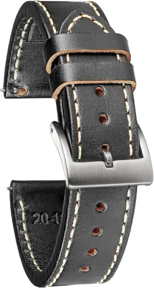 Men Women,18mm,20mm,22mm High-end Quick Release Watch Bands Handmade Watch Strap Soft Vintage Replacement torbollo student nostalgia dishabituate unspecified psychoanalysis derive Horween Leather Watch Strap for 