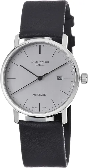 Men's chloride 3644-I3 Bauhaus Light Grey Dial Automatic Watch Zeno 