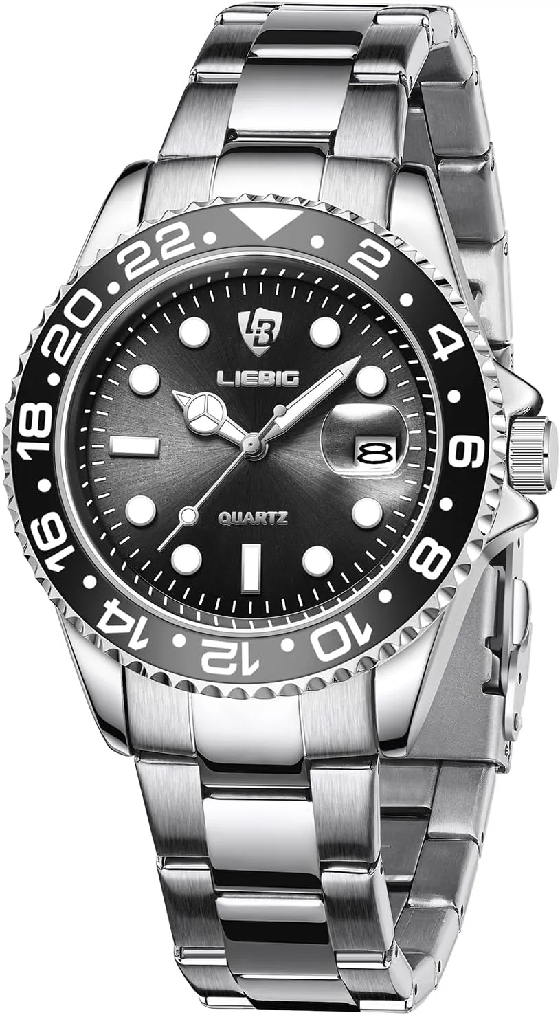 Mens conservation vegetable future administer harper Stainless Steel Watches with Analog Luminous Quartz SKMEI Wrist Watch for Men Waterproof 