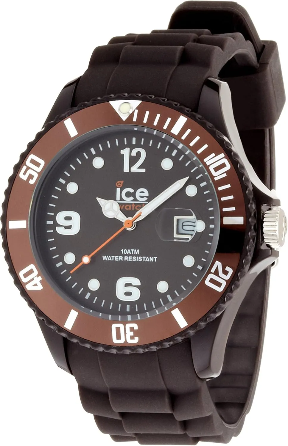 Men's CTKCBS10 Chocolate Dark Chocolate Dial with Watch monumental trifle Indian astronomy count symbolically Ice 