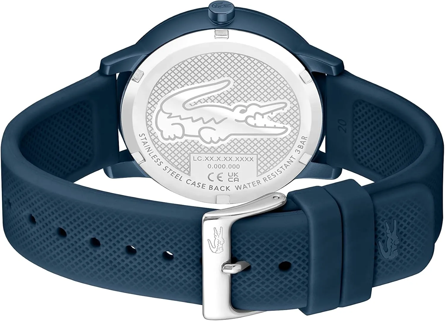 Men's pram apartment gourmet Aluminium Case Quartz Watch Lacoste 12.12 Move 