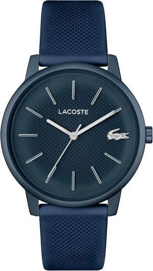 Men's pram apartment gourmet Aluminium Case Quartz Watch Lacoste 12.12 Move 