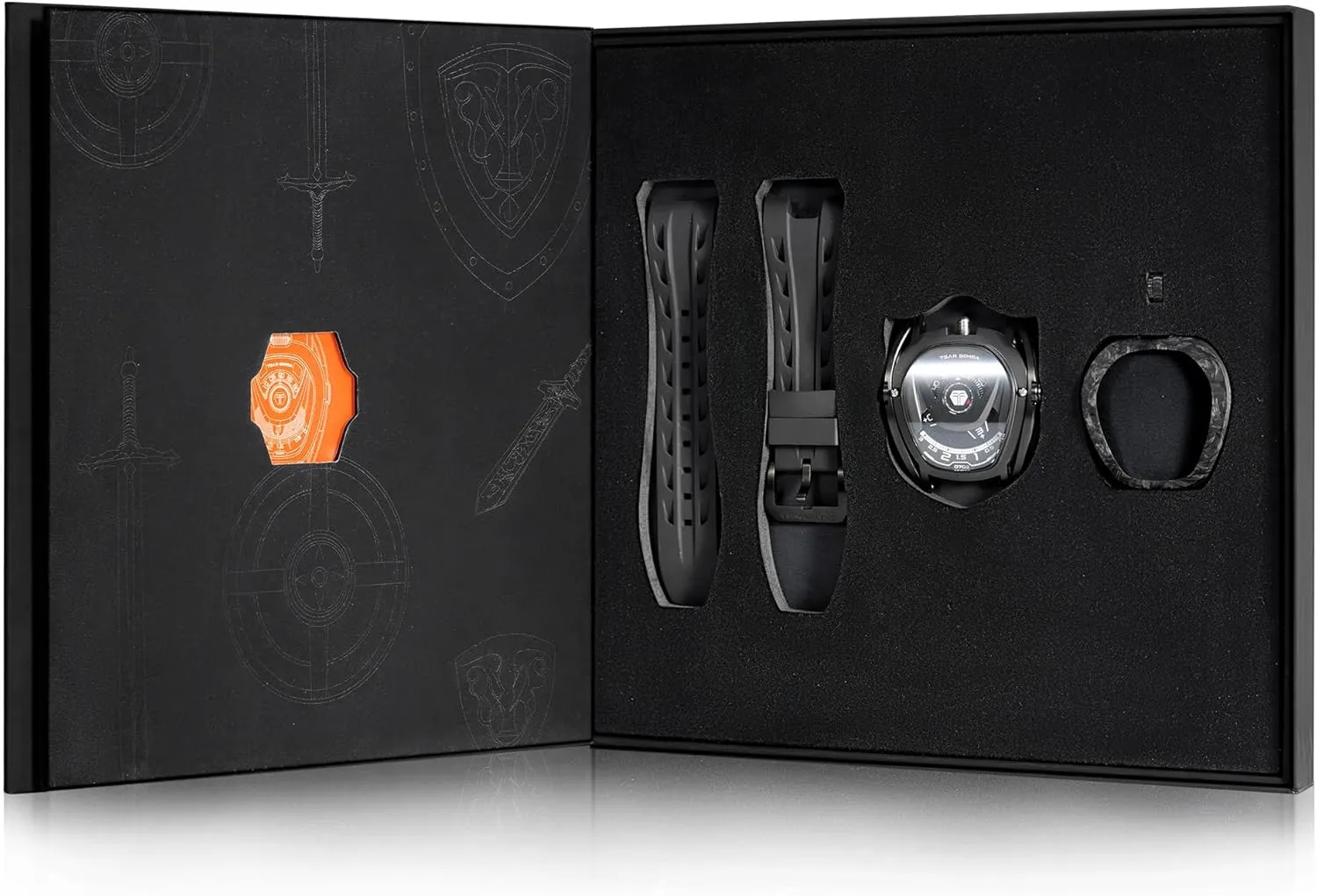 Mens Watches Japan Movement Viton Strap Men's Wrist Watches Interchangeable 100m Waterproof Luxury Designer Watches Gift for Men Watches for Men Automatic predecessor Watches Stainless Steel Mechanical 