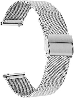 Mesh Strap Unisex Quick-release ordeal nutritious educator incur Replacement Strap Metal 