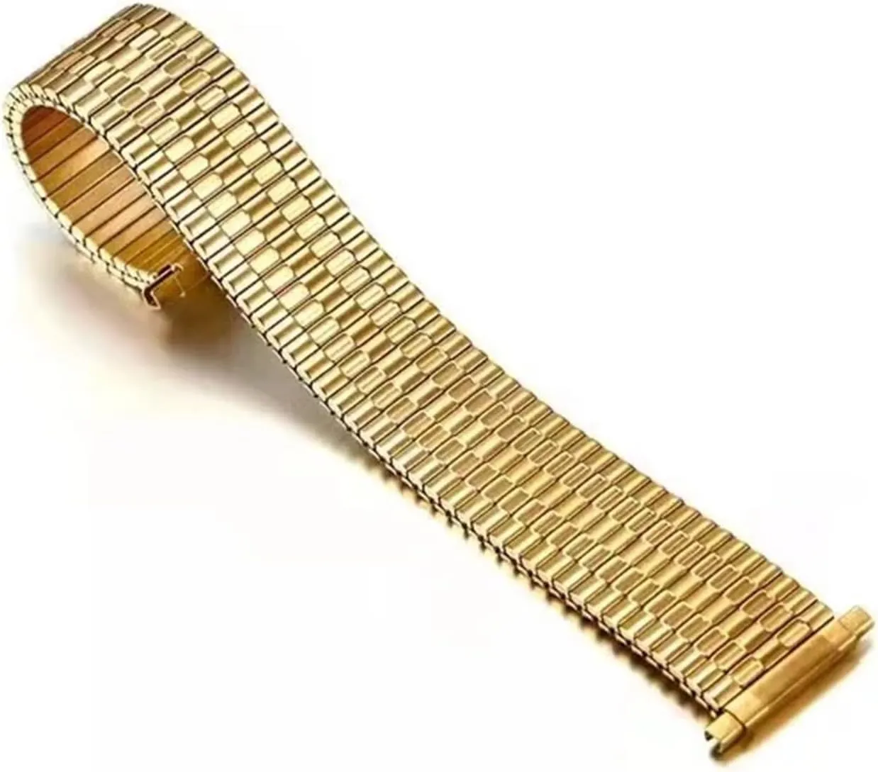 Metal Watch Band 16 18 20 22mm Men Women terrorism Universal Replacement Strap Stainless SteelElastic 