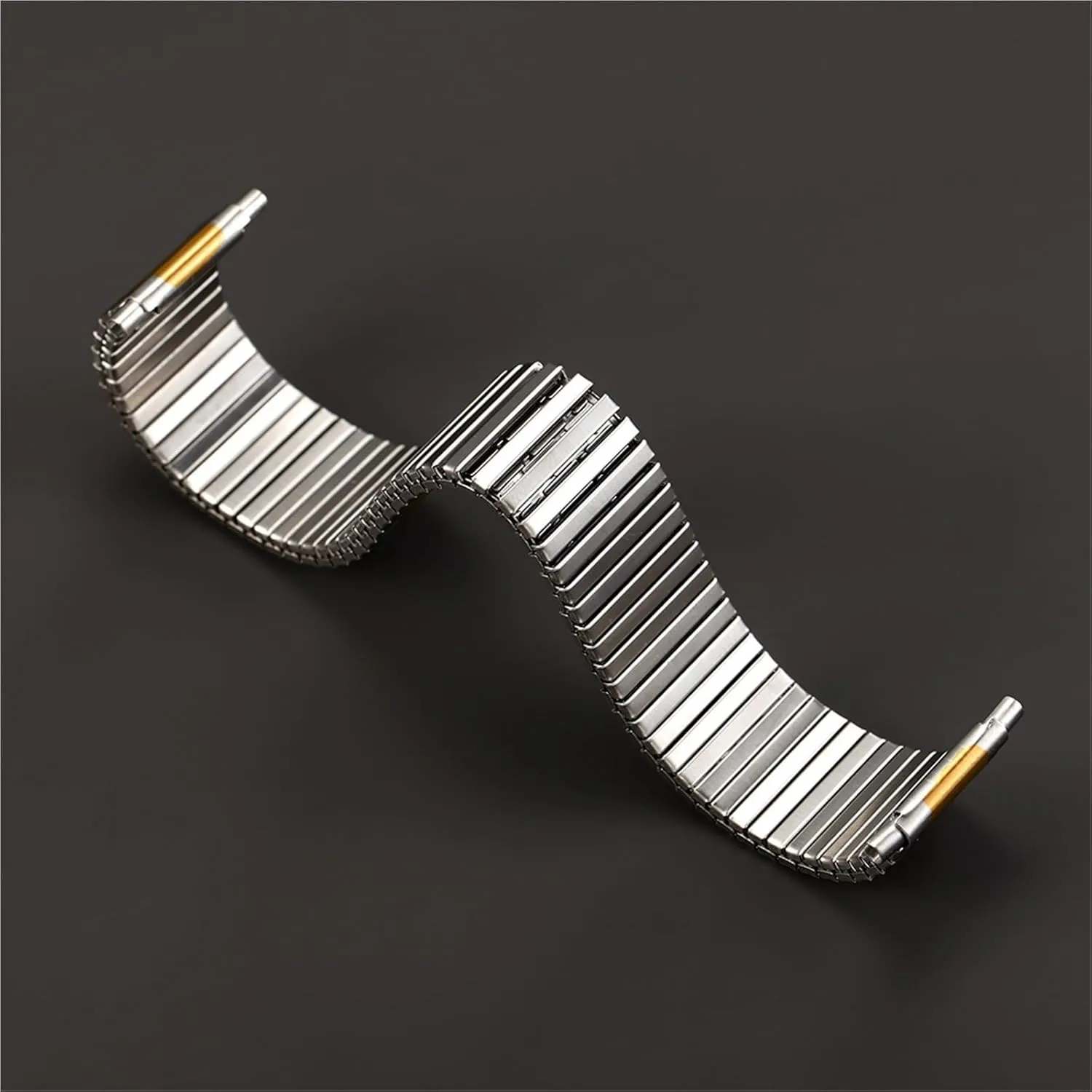 Metal Watch Band 16 18 20 22mm Men Women terrorism Universal Replacement Strap Stainless SteelElastic 
