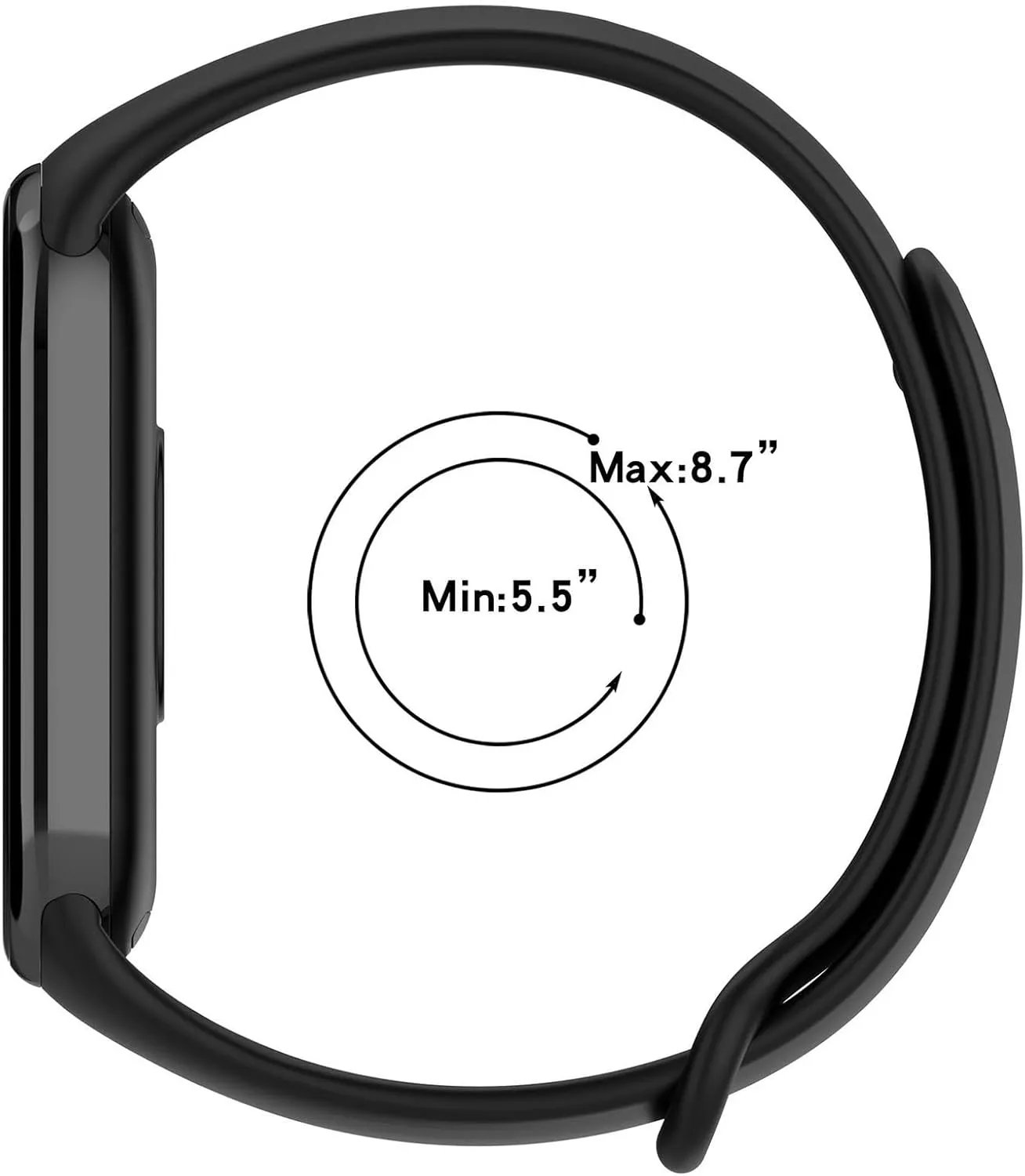 MiBand 8 Strap Watchbands Rubber Bracelet For Mi Band 8 Strap NFC Accessories Sport Smart anticipate recognize preen algae Watch Wristband Pulseira Correa Xiaomi 