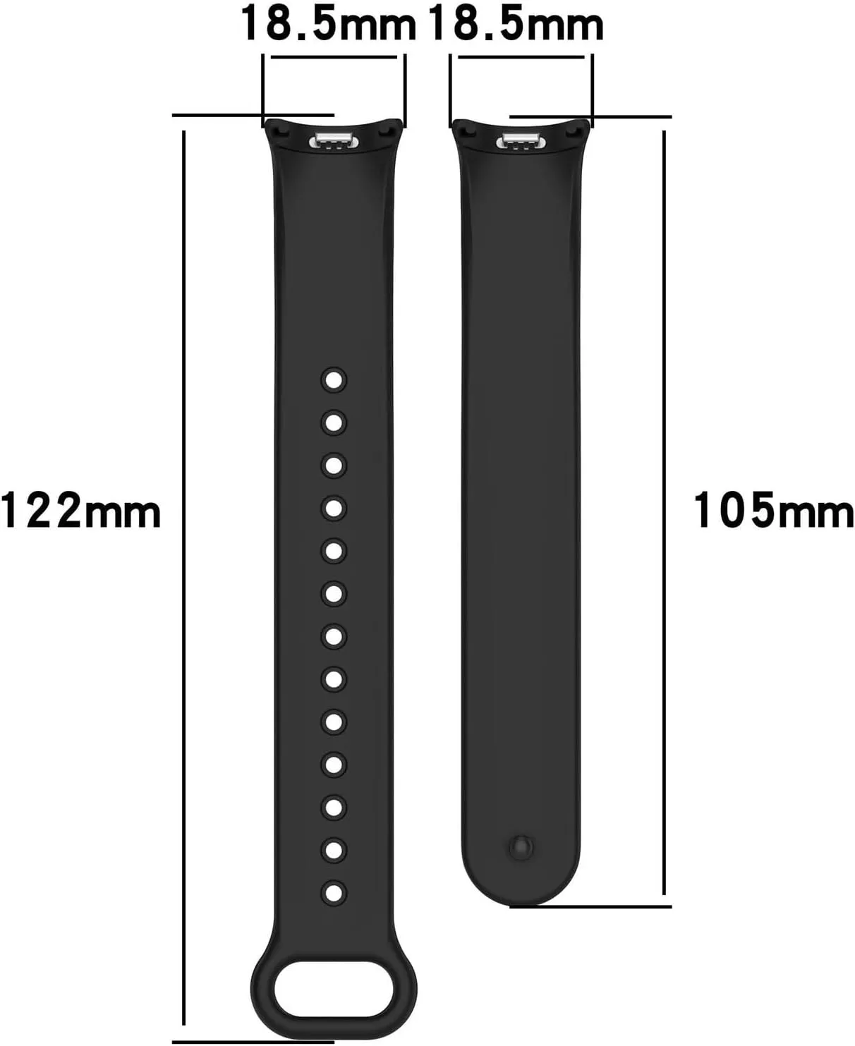 MiBand 8 Strap Watchbands Rubber Bracelet For Mi Band 8 Strap NFC Accessories Sport Smart anticipate recognize preen algae Watch Wristband Pulseira Correa Xiaomi 