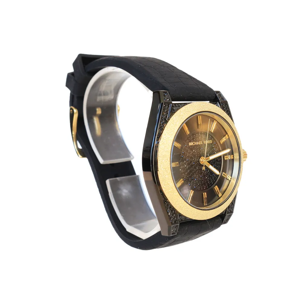 Michael Kors Mk6703 Black Steel 316 L Analog Quartz Woman Watch