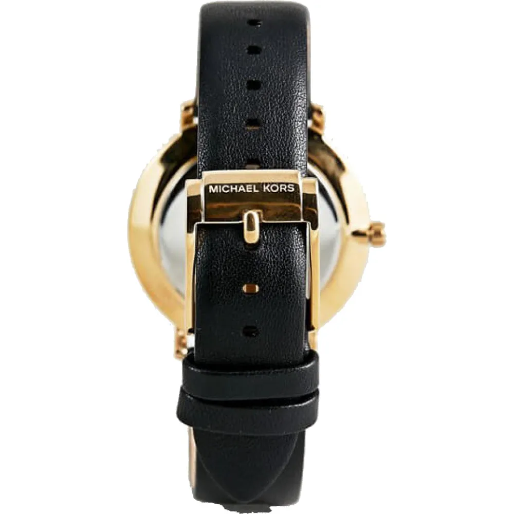 Michael Kors Women's Pyper Black Analogue Watch
