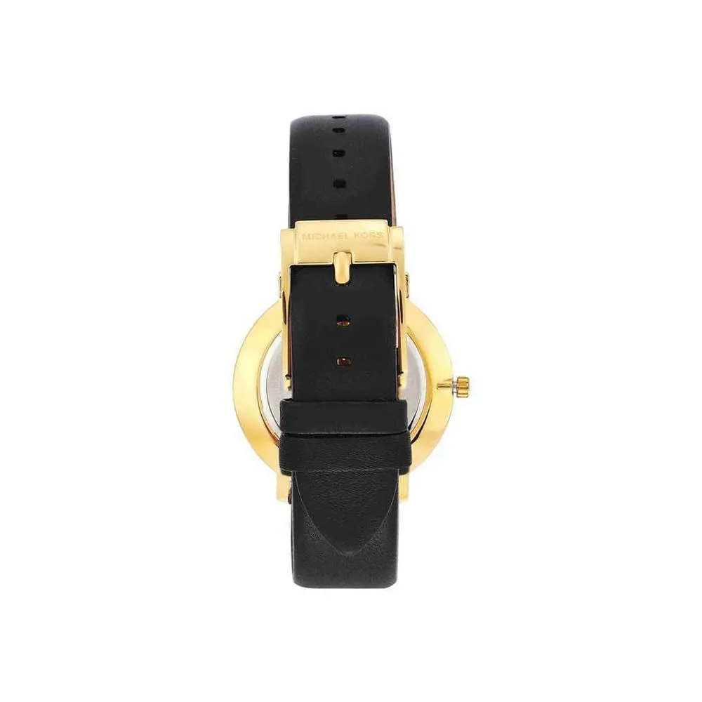 Michael Kors Women's Pyper Black Analogue Watch