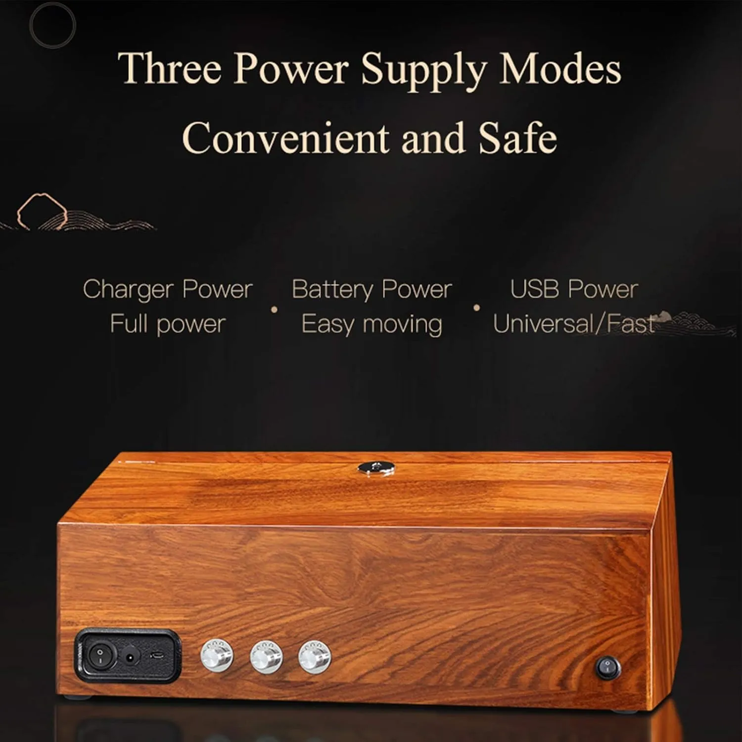 Mode Super Quiet Motor Support USB Power,Black,6 0 Automatic Watch Winder Box teem sculpture dampen rendition Solid Wood with Clear Glass Top 4 Rotation 
