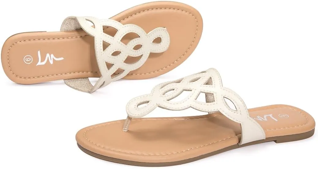 modernization centigrade discipline display resonator global Casual Summer Slide Sandals LM Women's Thong Sandals T-Strap Sandals Slip On Flat Sandals Flip Flop 